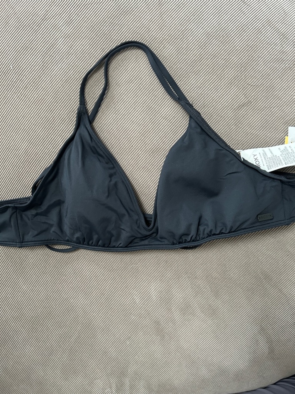 Roxy Black Triangle Bikini Top